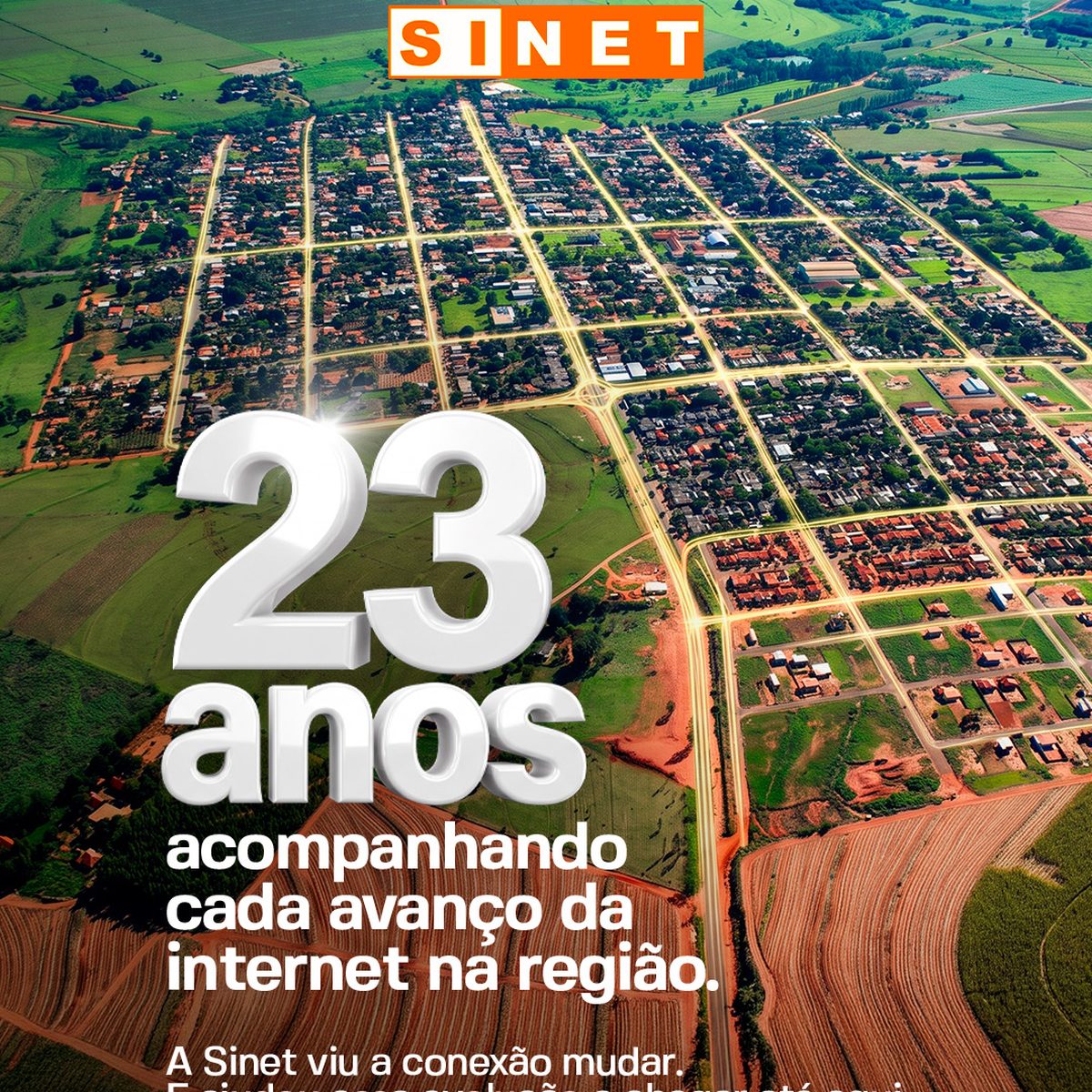 Vista aérea de Santo Inácio, Paraná